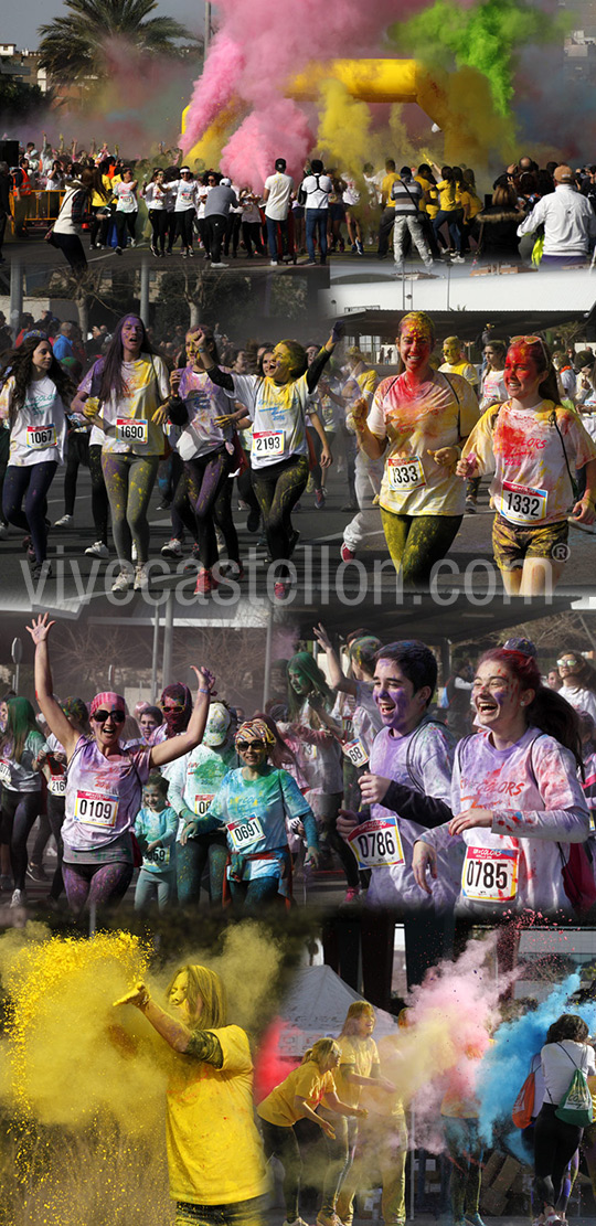 ‘Run of Colors, la carrera de los colores en Castellón ‘Run of Colors, la carrera de los colores en Castellón