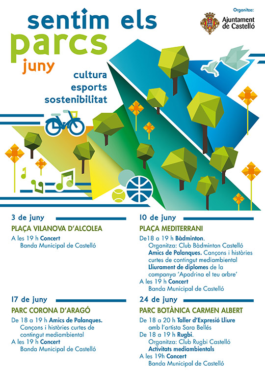 Actividades de la campaña Sentim els parcs