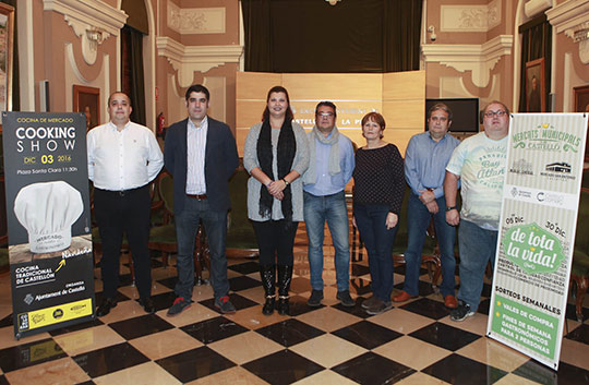 Castellón lanza una campaña de dinamización de los mercados que incluye un show cooking Castellón lanza una campaña de dinamización de los mercados que incluye un show cooking