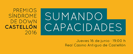 Primera edición de los Premios Síndrome de Down Castellón 