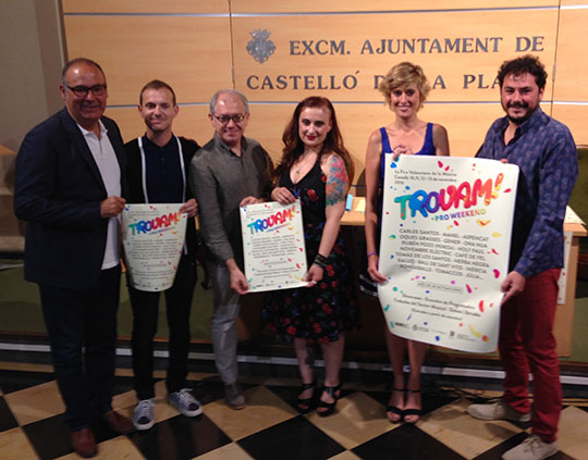 Se presenta el cartell de la fira musical Trovam! 