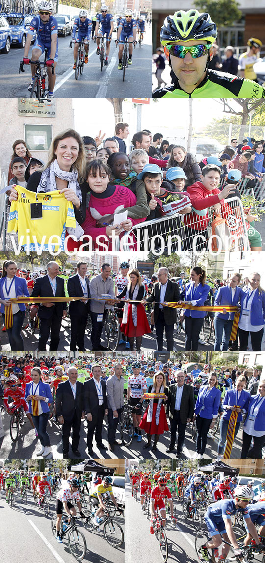 Salida desde Castellón de la Volta Ciclista a la Comunitat Valenciana Salida desde Castellón de la Volta Ciclista a la Comunitat Valenciana