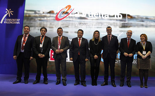Presentación en FITUR de las dos etapas de la Vuelta Ciclista España en Castellón