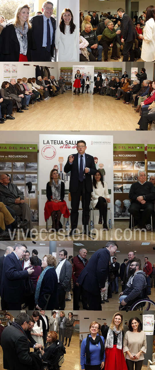 Presentación de la campaña frente al copago en Castellón