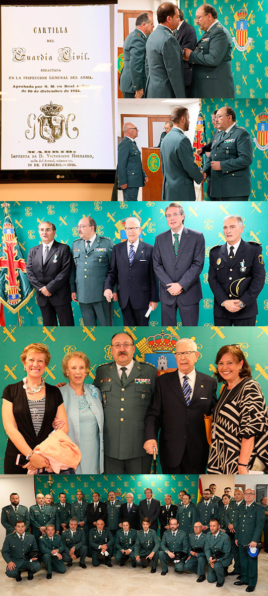 La Guardia Civil de Castellón celebra el 173 aniversario de la fundación del cuerpo