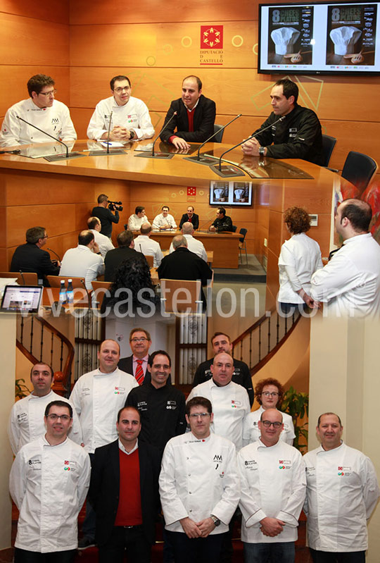 8 chefs 8 platos, iniciativa para promocionar la gastronomía de Castellón 