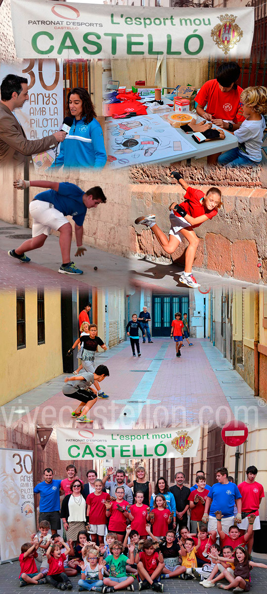 Pilota valenciana en el 9 de octubre Pilota valenciana en el 9 de octubre