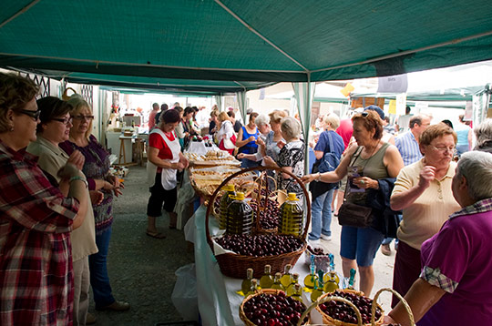 Ferias de la cereza de Caudiel y La Salzadella 