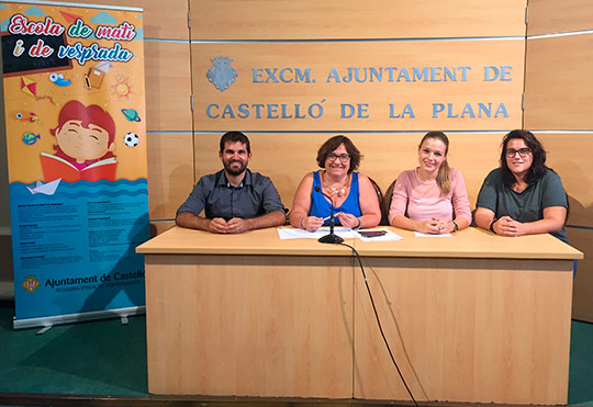  Escola de Matí i Vesprada para los colegios públicos de Castellón