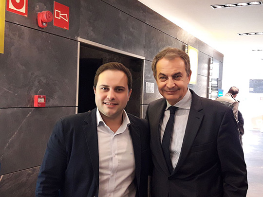 López participa en un foro presidido por Rodríguez Zapatero que promueve la empleabilidad de las personas con discapacidad