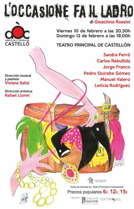 Ópera de bolsillo, Rossini en el Teatro Principal de Castellón Ópera de bolsillo, Rossini en el Teatro Principal de Castellón