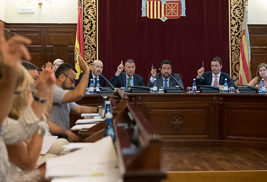 Aprobada una modificación presupuestaria para el  plan inversor municipalista de la Diputación