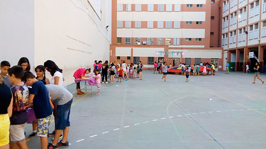 A partir de septiembre se abrirán los patios de siete colegios de Castellón los viernes por la tarde y sábados por la mañana