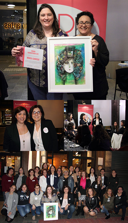 Mónica Carreguí, premio a la Reinventhada del año Mónica Carreguí, premio a la Reinventhada del año
