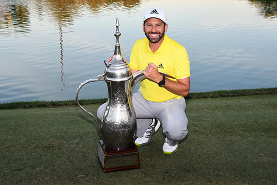 Sergio García se ha proclamado campeón del Omega Dubai Desert Classic
