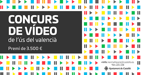 Concurso de vídeo promocional del uso del valenciano para estudiantes universitarios