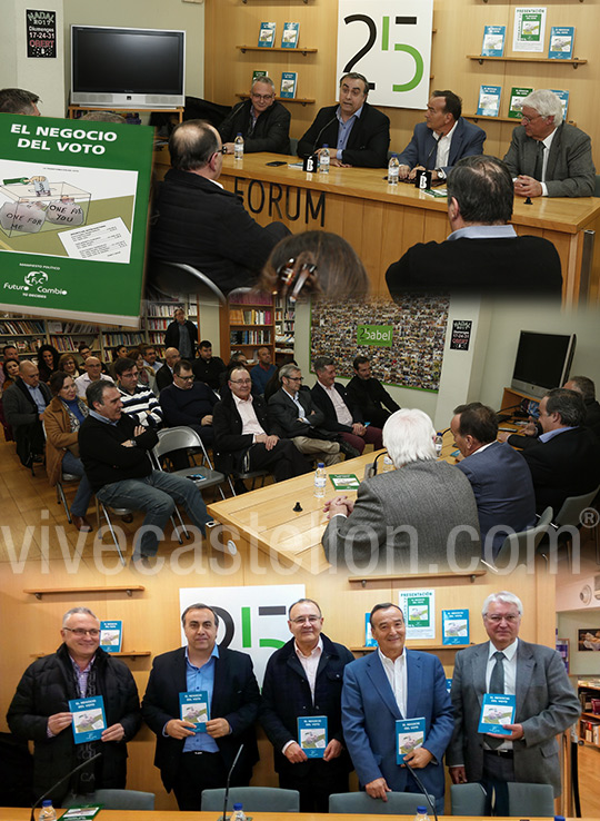 Presentación del libro-manifiesto político El negocio del voto Presentación del libro-manifiesto político El negocio del voto