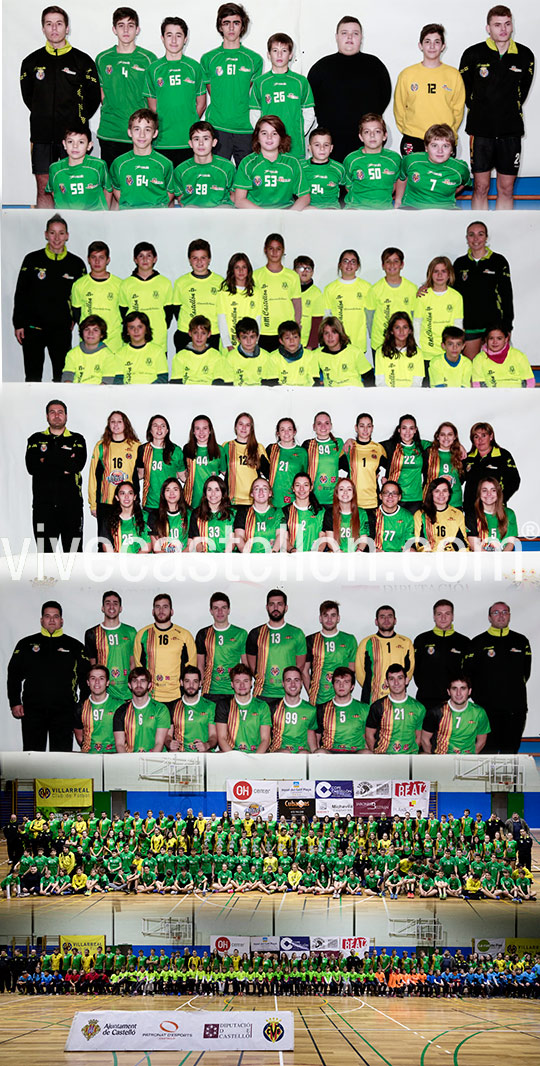Presentación de los equipos del Club Deportivo Balonmano Castellón Presentación de los equipos del Club Deportivo Balonmano Castellón