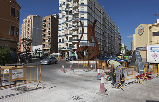 El trazado entre las calles Maria Rosa Molas y Jacinto Benavente de Castellón, tendrá doble sentido de circulación