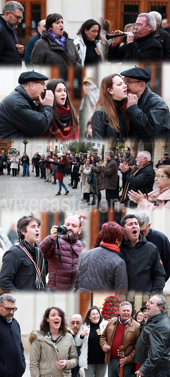 Cantada de albaes en Castellón 