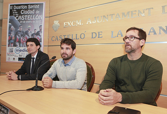 Presentación de la segunda edición del Duatlón Ciudad de Castellón
