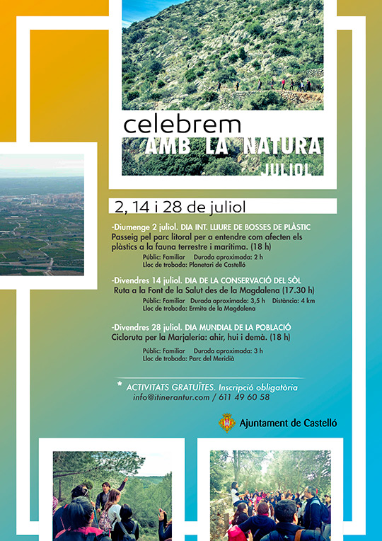 Senderismo interpretativo, rutas ciclistas y geocaching para conocer Castellón 