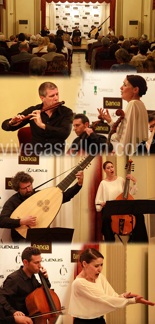 Concierto de XVIII-21 Le Baroque Nomade en el Casino Antiguo Concierto de XVIII-21 Le Baroque Nomade en el Casino Antiguo