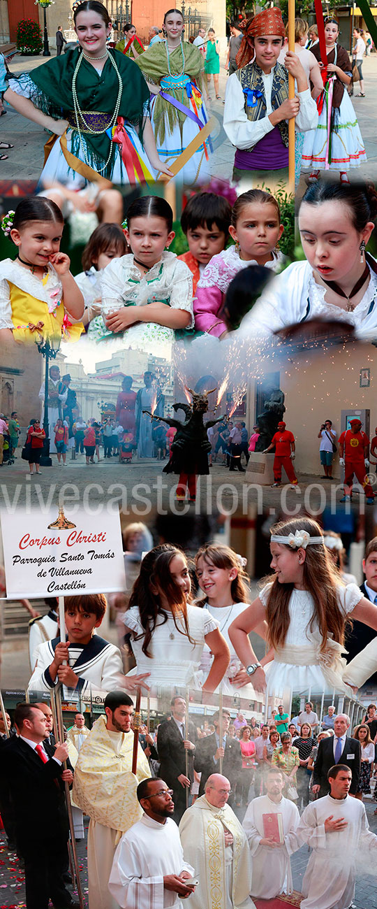 Procesión del Corpus Christi en Castellón