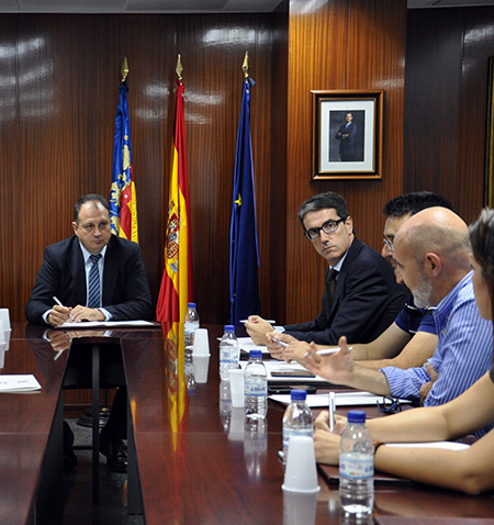 La Diputación confirma su colaboración con CEEI Castellón y Espaitec