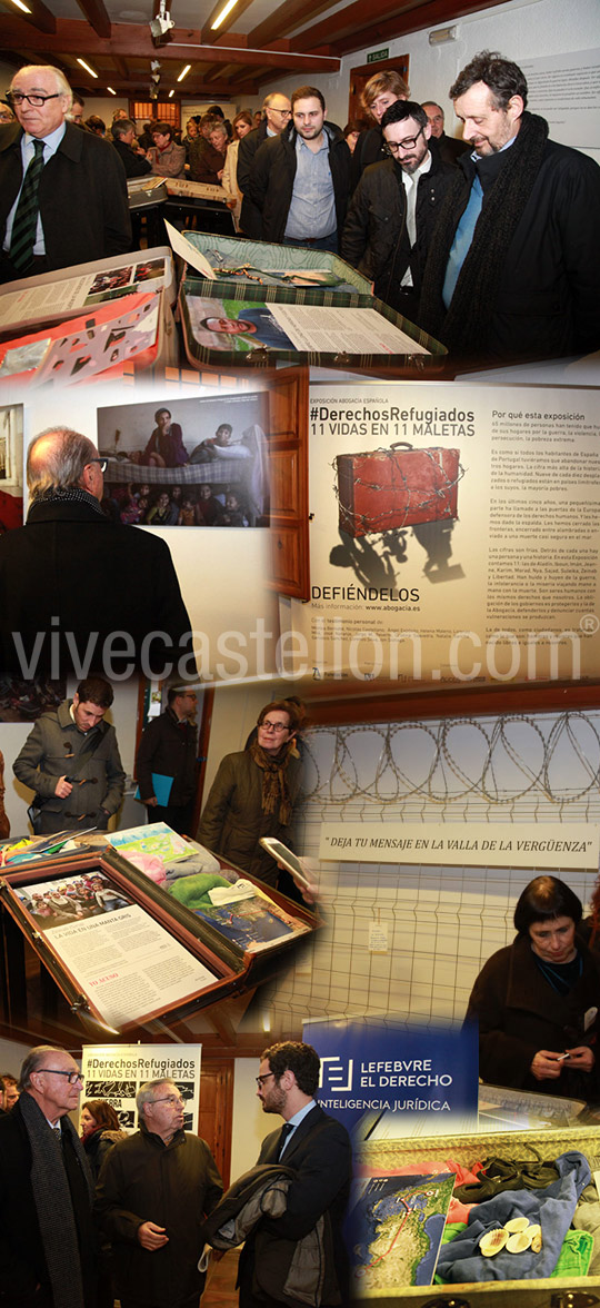 Exposición 11 vidas en 11 maletas Exposición 11 vidas en 11 maletas