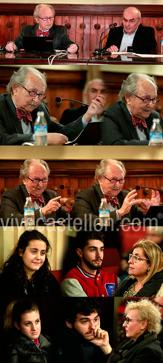 Conferencia de Federico García Moliner en el IES Francesc Ribalta de Castellón