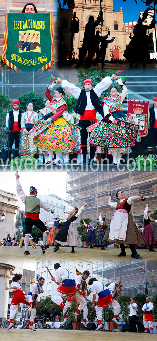 Festival de Danses en la plaza Mayor de Castellón