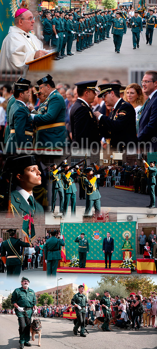 Conmemoración del Día de Pilar, patrona de la Guardia Civil