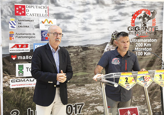 Sexta edición de la carrera BTT Volta al Gegant de Pedra