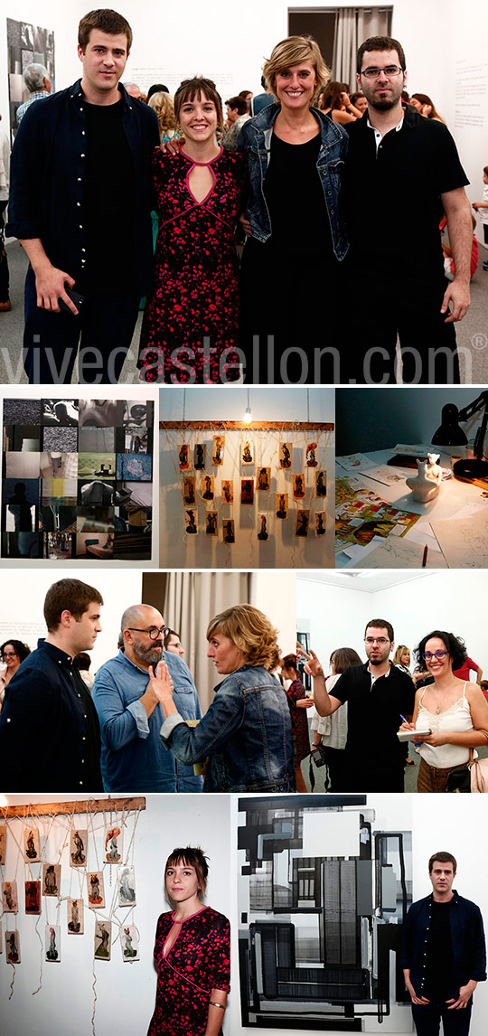 Inauguración de la exposición de las Becas Hábitat Artístic Castelló Inauguración de la exposición de las Becas Hábitat Artístic Castelló