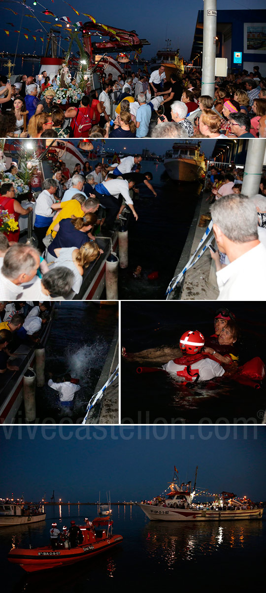Incidente en la procesión de la Virgen del Carmen Incidente en la procesión de la Virgen del Carmen