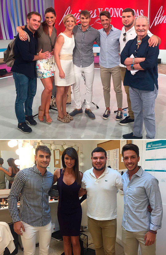 El grupo Jarana de Castellón en las mañanas de la 1 de TVE El grupo Jarana de Castellón en las mañanas de la 1 de TVE