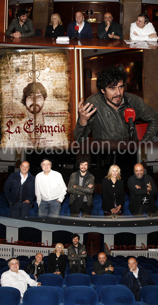 Presentación de la obra La Estancia, en el teatro Principal de Castellón