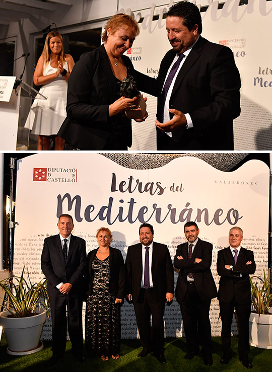 Megan Maxwell se alza con el reconocimiento del público en el Certamen Literario Letras del Mediterráneo