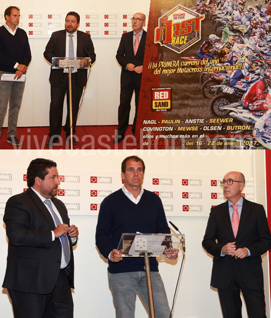 Presentación de la carrera del mejor motocross internacional, The First Race 