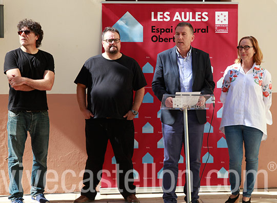 La Diputación organiza una exposición en el Espai Cultural Obert, un concierto de jazz y una intervención de street art en la Nit de l'Art de Castellón