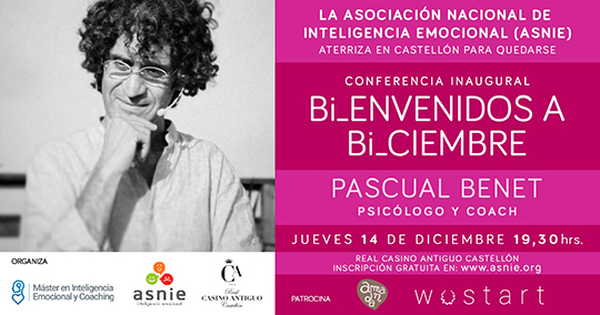 Conferencia a cargo del psicólogo y coach, Pascual Benet 
