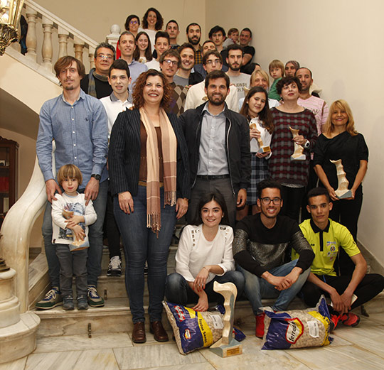Entrega de premios de la Cronoescalada al Fadrí