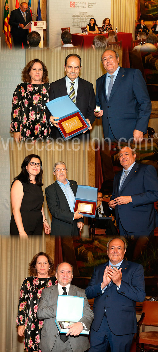 Los médicos Bruscas, Aguilera y Monferrer, recibieron el Premio Boldó 2017 
