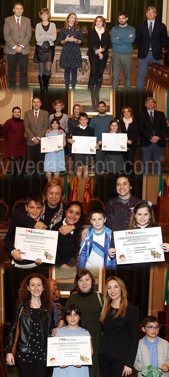 Entrega de premios del concurso de redacción escolar de la Colla Bacalao