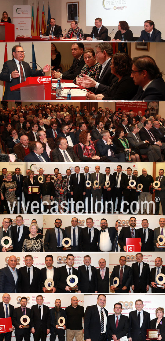 Castellón, Premios de la Cámara de Comercio Castellón, Premios de la Cámara de Comercio
