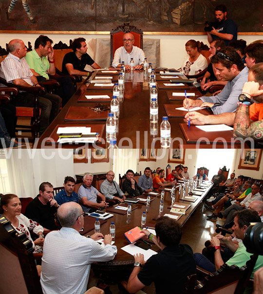 Reunión con los representantes de clubes deportivos de la provincia de Castellón