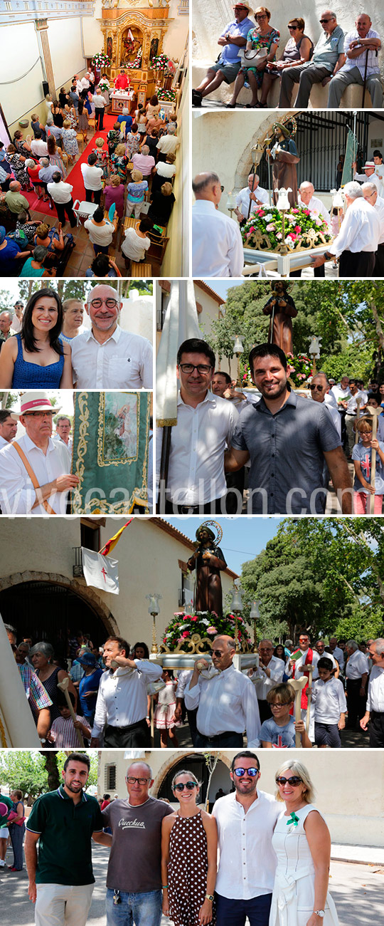 Misa solemne y procesión en la ermita de Sant Jaume de Fadrell Misa solemne y procesión en la ermita de Sant Jaume de Fadrell