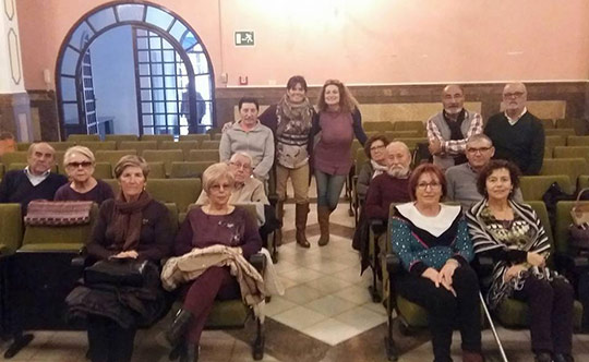 Taller de interpretación y expresión teatral para gente mayor en Castellón