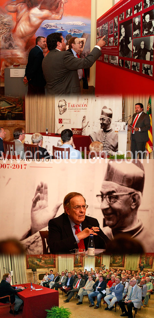 Conferencia del exdiputado, Ramón Tamames, con motivo del Mes Tarancón
